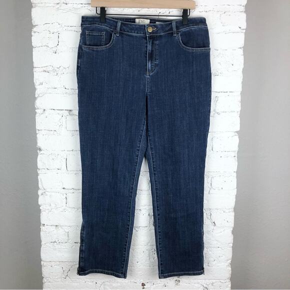 LOGO by Lori Goldstein Denim - LOGO Lori Goldstein Straight Jeans